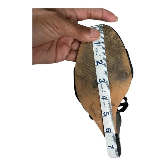 ALDO Black Wedge Glalle Women's Size 8 Run Small Excellent Condition Vintage - Picture 12 of 14